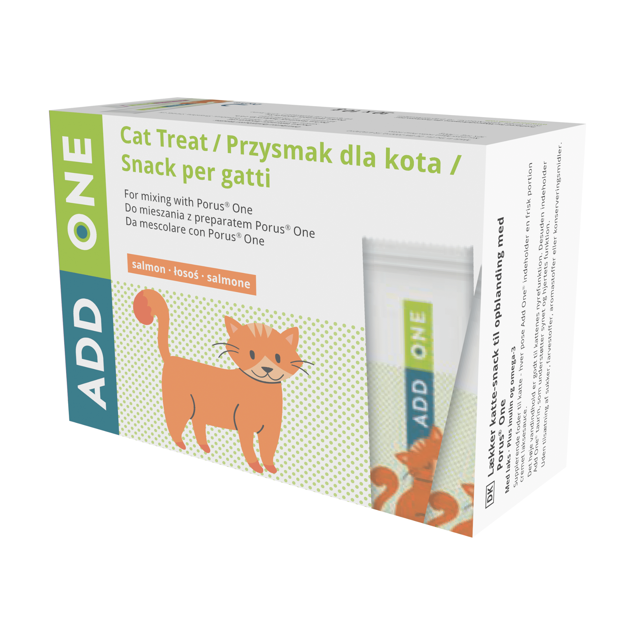 Adding Kittens Add One Kidney Support for Cats (10mg Salmon Flavour Sachets x 30 ...