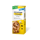 Elanco Advantage Chewable for dogs packaging on a white background