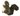 Grey Squirrel plush dog toy with a darker grey fluffy tail pictured on a white background. 