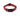 White background with a red tartan dog collar with a black plastic clip with 'ancol' written inside. 