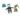An Ancol plush cat-shaped toy dressed as a bandit with a black-and-white striped shirt, shown with a small burlap sack labeled 'CATNIP 50LBS' and a teal-and white bank box on a plain white background.
