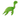 White background with a side view of a green Ancol Lottie the Loch Ness Monster dog toy with a red plaid underside.