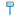White background with a small blue and grey Ergo Slicker Brush with metal teeth. 
