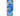 White background with a small blue and grey Ergo Slicker Brush with metal teeth , attached to a cardboard backing. 