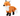 An Ancol Heritage fox plush toy with orange fur, white chest, white ears and tail, and black paws and nose, photographed on a plain white background.