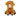 An Ancol Heritage Highland cow plush dog toy with shaggy brown fur, beige horns and muzzle and black hooves, shown against a plain white background.