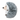 A side view of an Ancol Heritage plush hedgehog toy with soft gray faux fur, a cream-colored face, and small brown stitched claws, shown against a plain white background.
