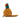 A side view of an Ancol Heritage plush pheasant toy with brown shaggy body feathers, a dark green neck, red face, yellow beak, and grey feet, isolated on a white background.