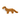 Side view of an Ancol Heritage weasel plush dog toy with brown fur, a white chest, and plaid patterned ears, shown against a plain white background.