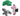White background with a green Ancol Made From Turtle, grey Seal and pink Seahorse dog toys.