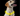 Black background with a yellow Labrador wearing a hoop LED dog collar in yellow with a white control panel.  