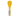 White background with a small Ancol yellow brush with white bristles and grey grips on the handle for rabbits. 