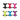 Six Ancol Viva exercise & travel dog harnesses in different colours (black, red, pink, yellow, blue, and purple) arranged in two rows of three on a plain white background.