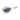 White background with a wooden handled Ergo Double-sided Brush for dogs, showing both a metal bristle side facing forward and a soft bristle side on the back.