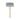 White background with a small wooden handled Ergo Slicker Brush with metal teeth. 