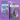 Two Arden Grange dog food packages on a purple background, demonstrating the recent change in packaging.