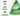 Green trash bag with text indicating size, strength, and leakproof properties on a white background.