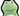 BECO green frog dog toy close up