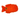 White background with a back view of an orange and white Bite Force Clown fish Dog Toy with the Bite Force logo stitched on it.
