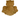 White background with a back view of a  brown Bite Force owl Dog Toy.