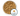 White background with a white bowl of dry puppy food and a circle with a close up picture of a single kibble with the size displayed beneath '1cm x 0.45cm, width/depth, average size'. 