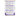 A back view of a can of Calibra Life Adult Monoprotein dog food on a plain white background. The can features a white label with purple and black text, listing the ingredients.