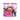 A 500g package of Calibra Joy Classic Lamb Sticks dog treats, featuring a white and pink bag with a picture of a black and white dog, on a solid white background.