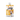 White background with a white and yellow pouch of Calibra Joy Yummy paste treat in Chicken flavour.