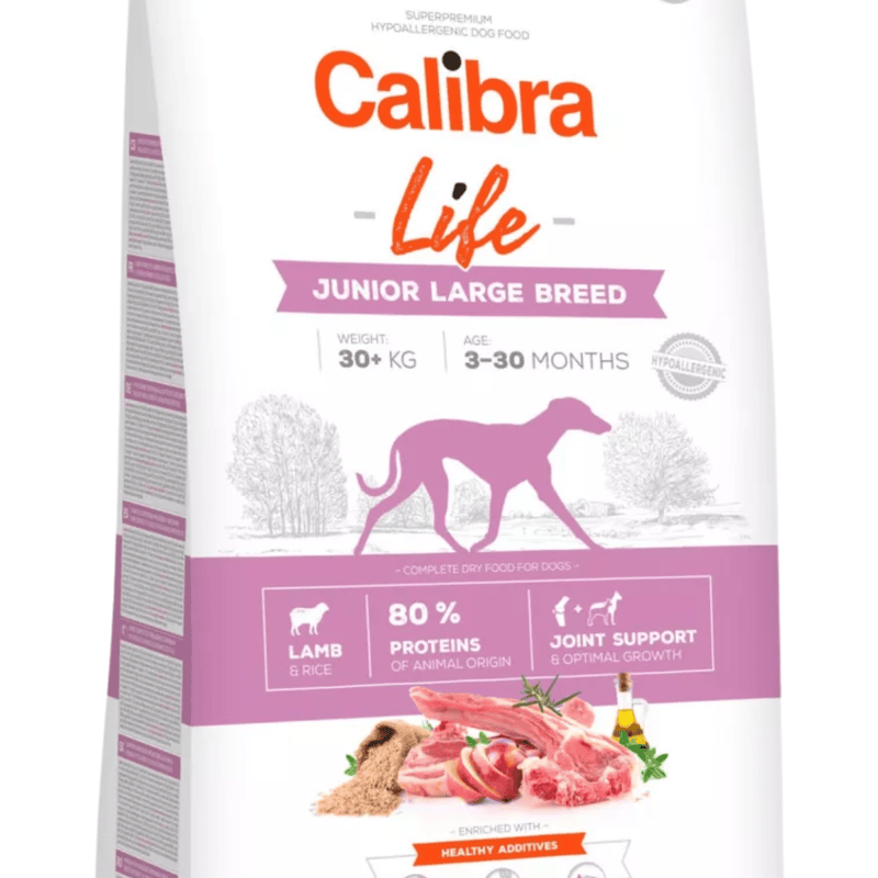 Calibra Life | Large Junior Dog | Lamb