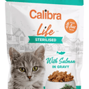 Calibra Life Pouches | Adult Cat | Sterilised Salmon Zoom