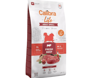 A Bag of Calibra Dog Life Small Adult Fresh Beef