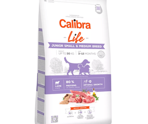 Calibra Life | Small to Medium Junior Dog | Fresh Beef