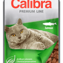 Calibra Premium Pouches | Adult Cat | Sterilised Salmon