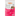 A back view of a 3kg bag of Calibra Premium Line Puppy & Junior dog food, featuring a white and bright pink packaging design with an illustration of chicken and vegetables.