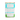 A can of pet food shown from the back, displaying detailed ingredient and instruction text with turquoise and green accents on a white label, set against a plain white background.