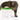 White background grey long hair tabby cat drinking from a Catit water fountain for cats with a green top plate with a flower in the centre. 