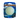 White background with a pack of one ChuckIt! Max Glow medium dog ball, pictured on the pack is a Collie dog. 