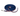 White background with a navy and coral Coachi 10m Training line curled up with a metal clip on one end.