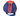 White background with a coral, navy and lime green Coachi Tuggi Chase & Treat dog toy. 
