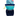 White background with a a Coachi Pro Train and Treat bag in navy and turquoise with a blue tag attached to the top.