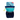 White background with a a Coachi Pro Train and Treat bag in navy and turquoise with a blue tag attached to the top.