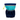 White background with a a Coachi Pro Train and Treat bag in navy and turquoise.