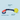 Light blue background with a yellow Coachi Tugger Ball with a blue and coral bungee handle with key features around the ball.