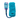 White background with a noodle Coachi Tuggi Hide toy with a blue bungee handle, attached to a blue cardboard tag. 