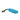 White background with a noodle Coachi Tuggi Hide toy with a blue bungee handle.