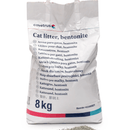 CVET Clumping Cat Litter Bentonite 8kg close up on white background