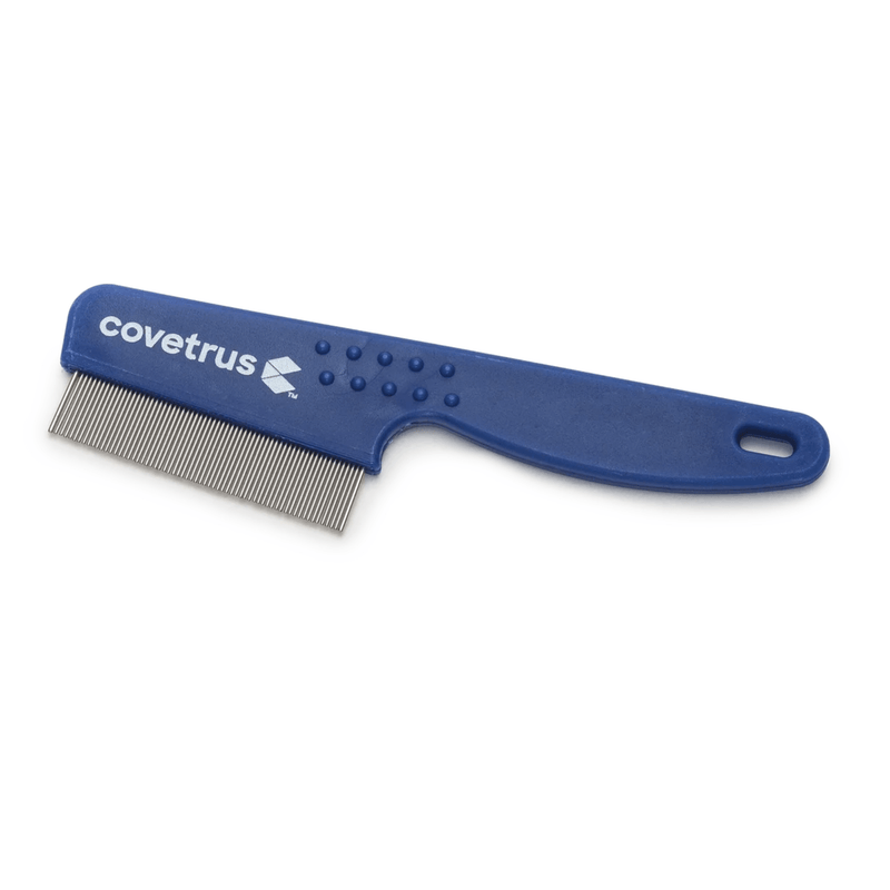 CVET Fleacomb for Cats with Handle on white background