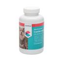 Nutritional supplement bottle for dogs with a visible brand logo on a white background