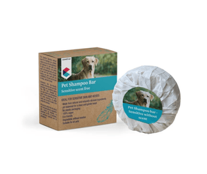 CVET Shampoo Bar Sensitive Scent Free on white background