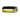 White background with an yellow Dexil collar with the word 'Nervous' stitched in black.